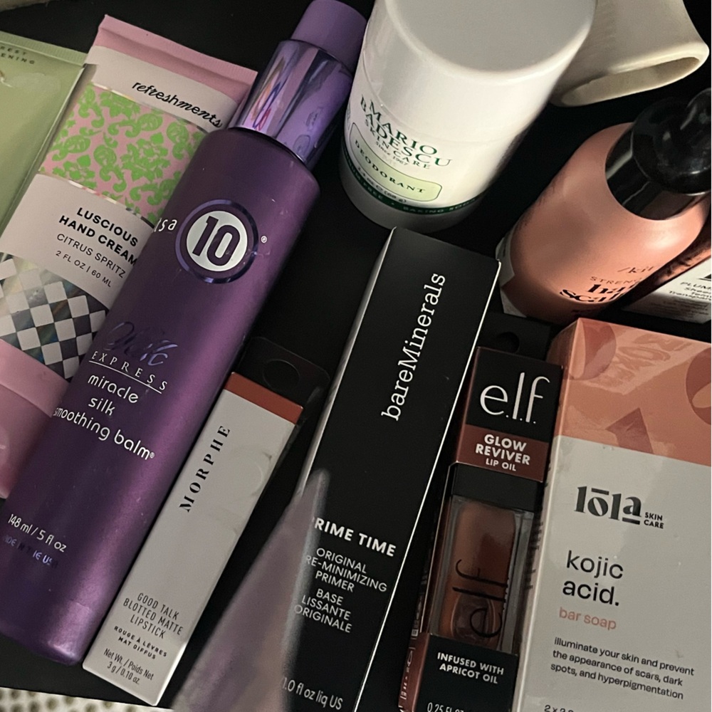 Fabfitfun Mystery Box 10 piece Lot beauty skincare makeup accessories cosmetics - Picture 2 of 15